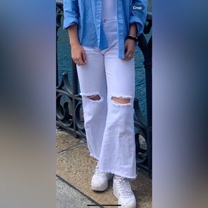 Princess Polly white jeans